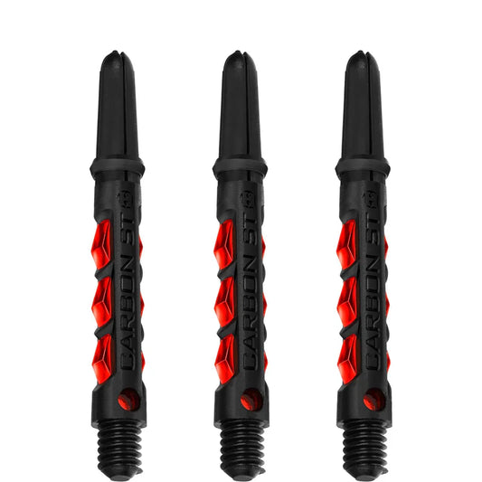 HARROWS CARBON ST SHAFTS
DART STEMS - BLACK & RED