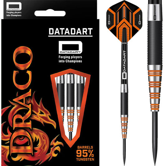 DataDart Draco 95% Tungsten Steel Tip Darts 23g