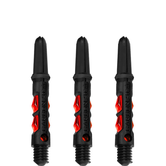 HARROWS CARBON ST SHAFTS
DART STEMS - BLACK & RED