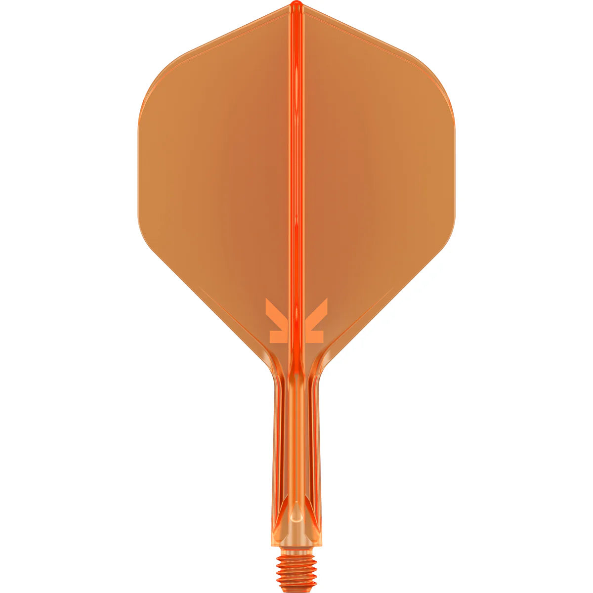 K-FLEX NEON ORANGE NO2 ONE PIECE DART FLIGHTS BY TARGET